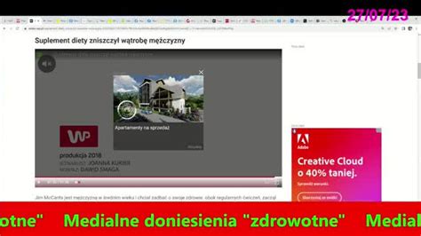 Medialne doniesienia zdrowotne Jerzy Zięba TV