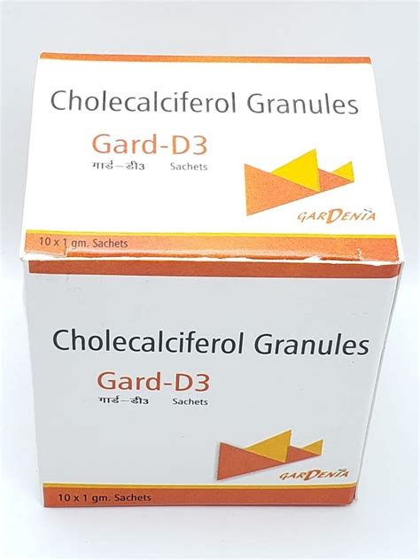 Cholecalciferol Granules Sachets At Rs Box Calciferol Sachet In