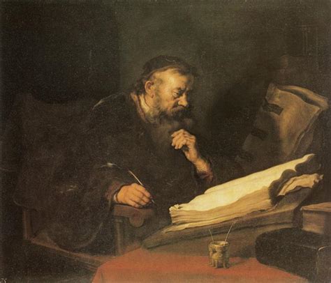 A Man At His Desk Salomon Koninck WikiArt Org