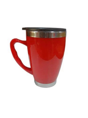 Plain Round Red Ss Coffee Mug Capacity Ml Size Dimension Inch