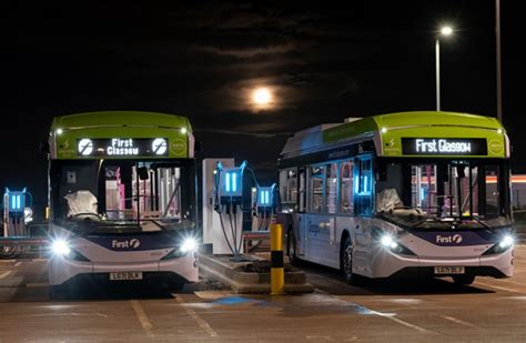 First Bus Announce Completion Of Initial Phase Of New Rapid EV Charging