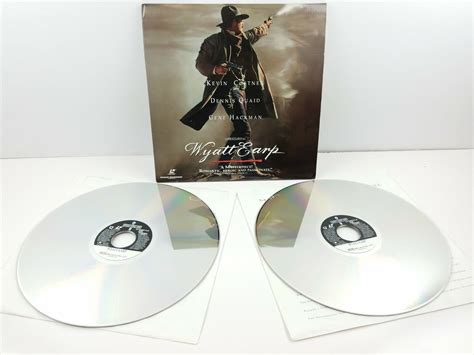 Warner Home Video Laserdisc Ld Wyatt Earp Costner Quaid Hackman