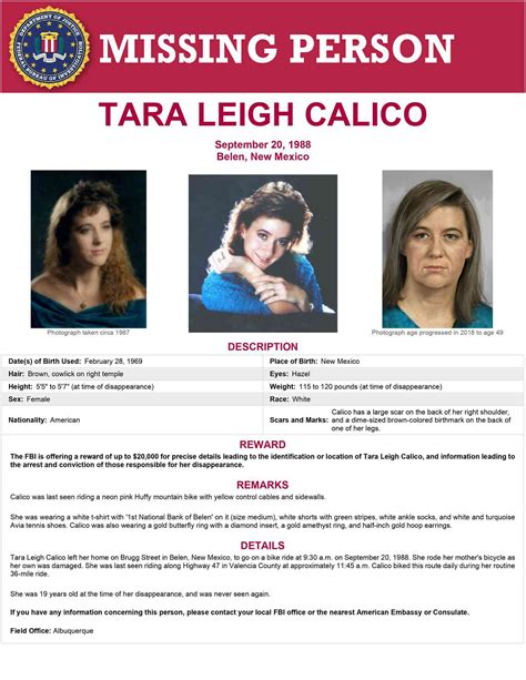 Vanished The Tara Calico Story