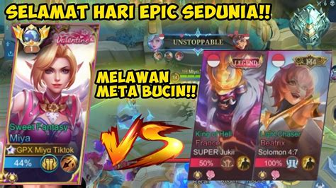 Awal Season Push Rank Di Epic Bareng Full Top Global Hero Top