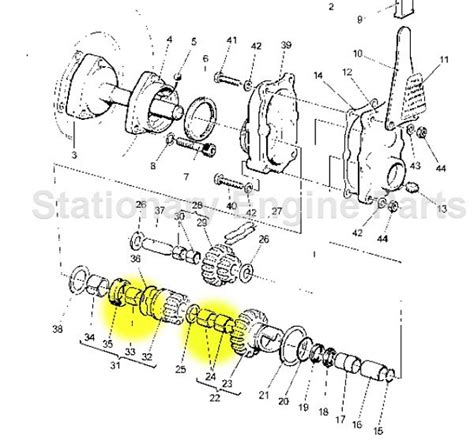 Lister LT LV Geared Up Starting Bush P N 601 22031