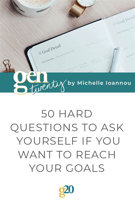 50 Hard Questions To Ask Yourself To Reach Your Goals Gentwenty