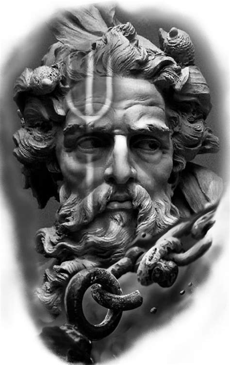 Pin by david alvarado on Guardado rápido Poseidon tattoo Zeus tattoo