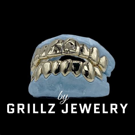 Silver grillz with natural permanent look – Grillz Jewelry