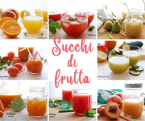 Succhi Di Frutta Fatti In Casa Ricette Facili