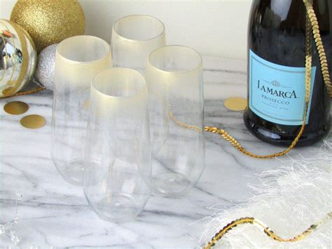 11 Diy Wine Glasses For New Year’s Eve