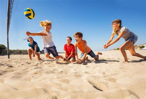 Beach Volleyball Fun