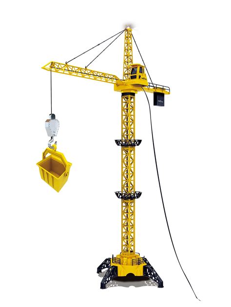 50 Tall Wired Rc Crawler Crane With Tower Light And Adjustable Height