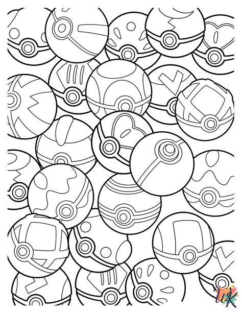 33 Pokeball Coloring Pages - Engage Your Kids Creatively