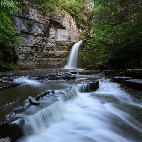 Eagle Cliff Falls Village Of Montour Falls New York By Darthurbrown