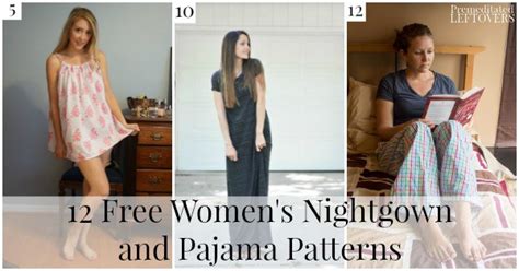 10 Free Womens Nightgown Patterns Premeditated Leftovers