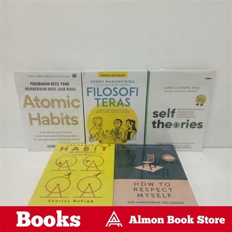 Jual Paket Buku Atomic Habits Self Theoris The Power Of Habit