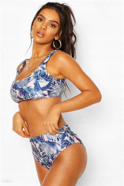 Bikini Print S E Ne Xl Boohoo G Ra Od Ceny I Opinie Ceneo Pl