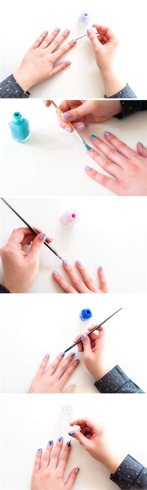 Brush It Off: DIY Brushstroke Nail Art Inspired by Something You ...