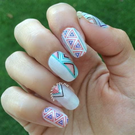 50 Pretty Tribal Nail Art Designs 2022