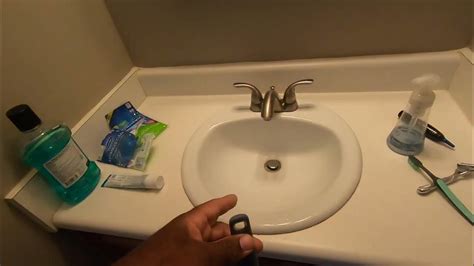 How To Fix A Slow Draining Sink For Free Youtube