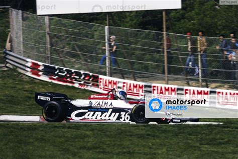 Derek Warwick Toleman Tg Hart San Marino Gp Motorsport Images