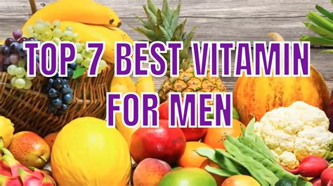 Top Best Vitamin For Men Best Men S Multivitamin Youtube