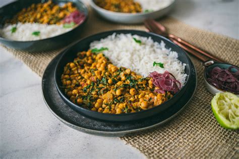 Heute Mal Indisch Food Blog Mit Indischen Rezepten Chana Saag