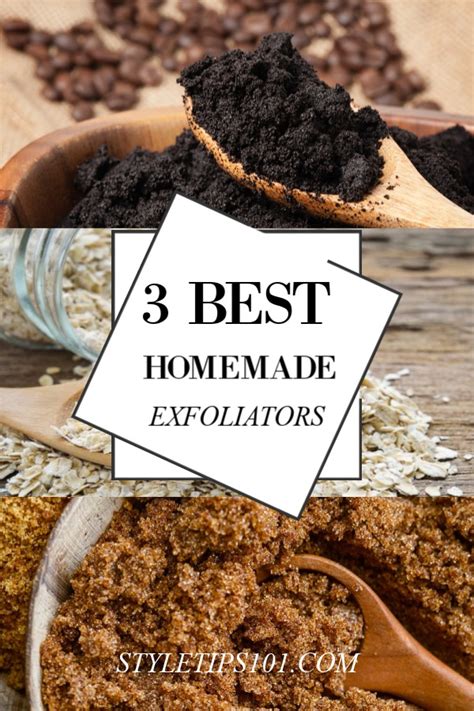 3 Best Homemade Exfoliators