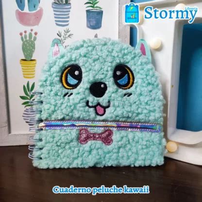 Cuaderno Peluche Kawaii Libreria Stormy