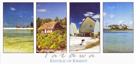 My World In (Written and Stamped) Postcards: [ KIRIBATI ] Tarawa, the capital city of Republic ...