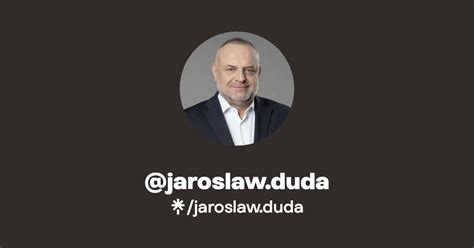 Jaroslaw Duda Twitter Instagram Facebook TikTok Linktree