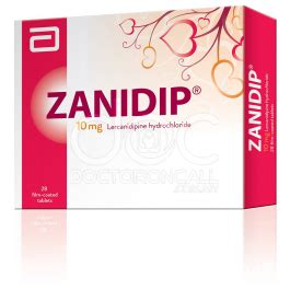 Zanidip Mg Tablets Tablet