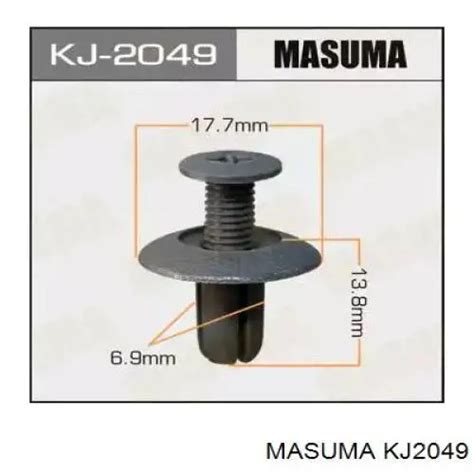 MB938520 Mitsubishi хомуты клипсы клипса пластиковая masuma