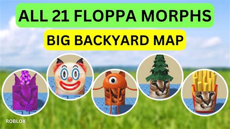 How To Find All Floppas In Big Backyard Map Roblox Find The Floppa