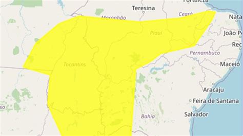 Inmet Emite Alerta Amarelo De Baixa Umidade Para Munic Pios Da