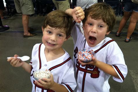 The Holland Kids Braves Game Chippers Jersey Retirement Game