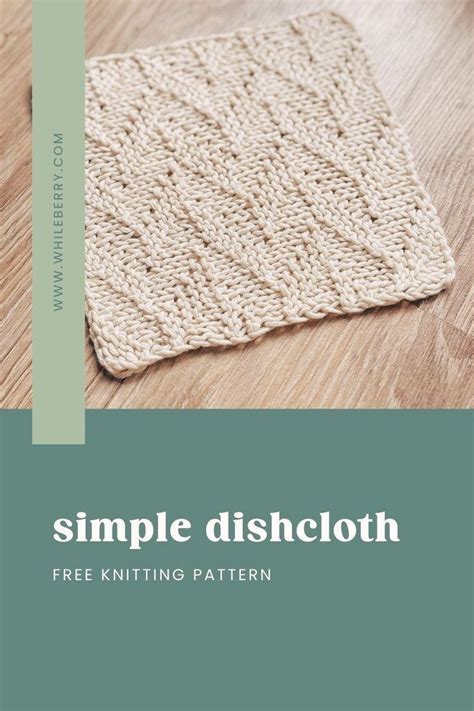 Easy Floral Dishcloth Knitting Pattern Dishcloth Knitting Patterns