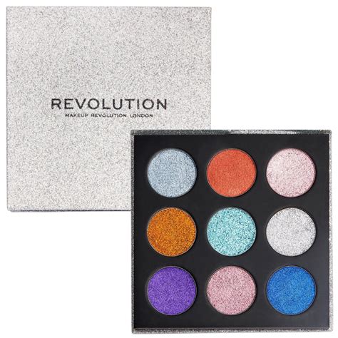 Makeup Revolution Pressed Glitter Palette Illusion