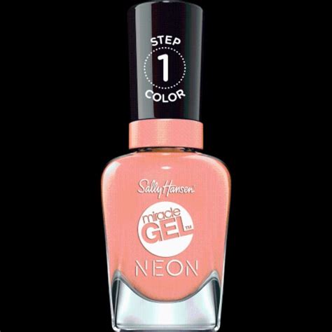 Sally Hansen Miracle Gel Neon Peach Please Nail Color Ct Ralphs