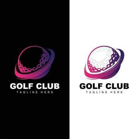 Golf Team Sport Logo Design Tournament Illustration Symbol Template 28863757 Vector Art at Vecteezy