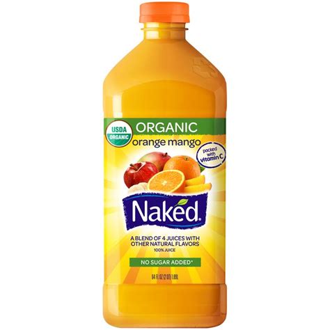 Naked Organic Orange Mango 100 Juice Reviews 2020