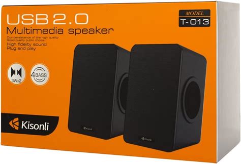 Usb Multimedia Speaker Kisonli T For Pc Laptop Ido Lk