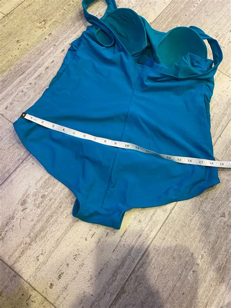 Vintage Catalina One Piece Teal Swimsuit 16w Gem