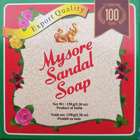 Mysore Sandalwood Soap 150g Large Pack Of 2 By Spicy World Amazon