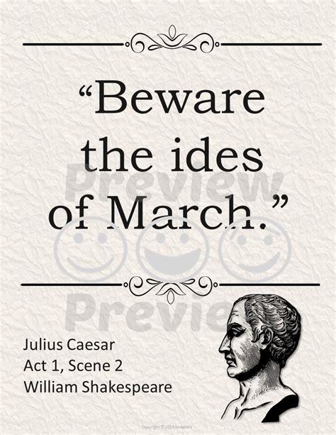 Julius Caesar Quotes Posters - Classful