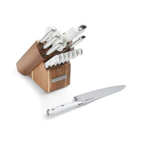 Sabatier 15 Piece Forged Triple Rivet Knife Block Set Reviews Wayfair