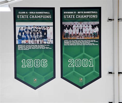 Bethel Gymnasium Graphics Color Green Creative