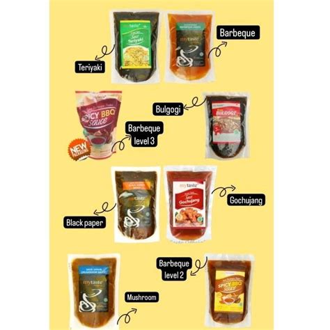 Jual My Taste Saus Barbeque Bbq Sauce Mytaste 500 Gr Saos Mytaste