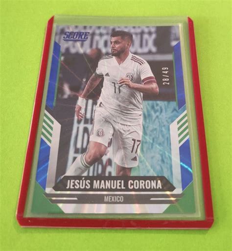 Panini Score Limited Blue Lasers Mexico Jesus Manuel Corona