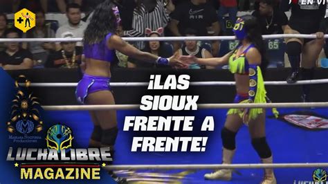 Princesa Sioux Y Princesa Azul Vs Reyna Oscura E India Sioux Lucha